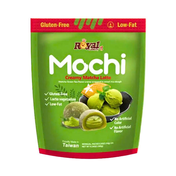 Taiwan Royal Family Mochi Creamy Matcha Latte 12 pieces
