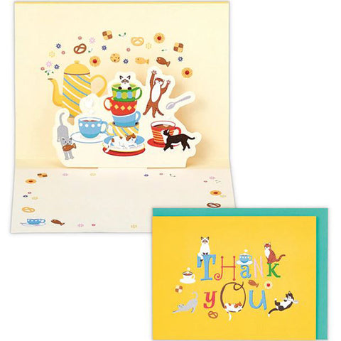 Pop-up Greeting Card - Cats