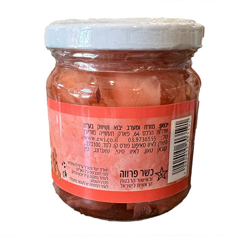 Pink Pickled Sliced Ginger No MSG 190g