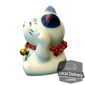 Maneki Neko Banzai Blue 6cm