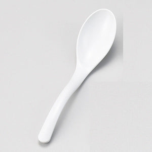 Plastic Ramen Spoon White