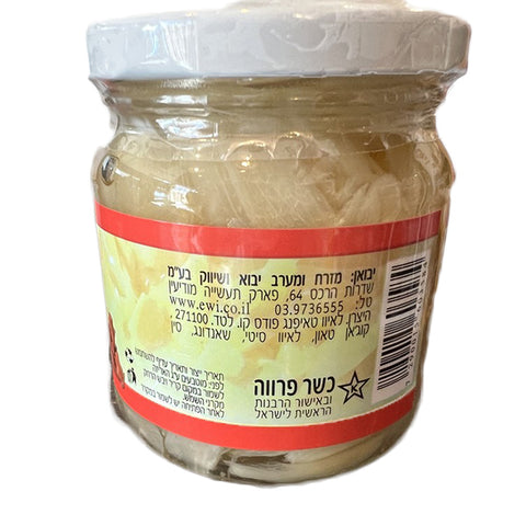 White Pickled Sliced Ginger No MSG 190g