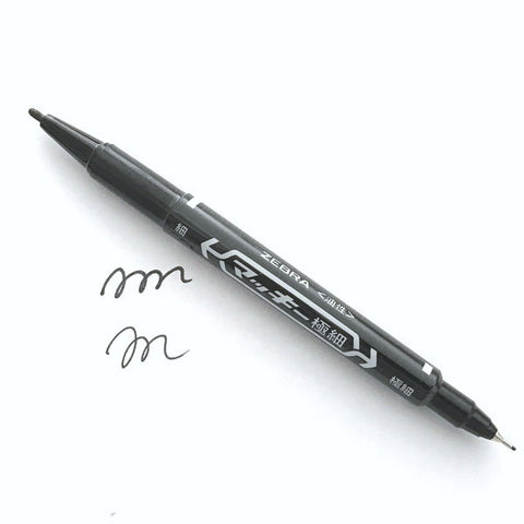 ZEBRA Hi-Mckie Permanent Marker Extra Fine BK