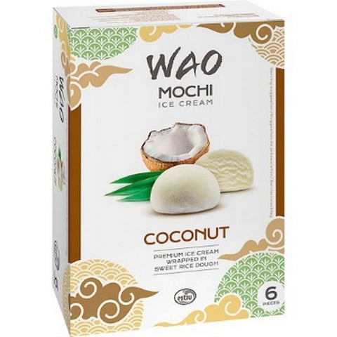 WAO Mochi Ice Cream Coconut 6 unit