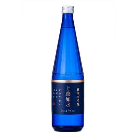Jozen mizuno gotoshi Indigo Junmai Daiginjo 720m