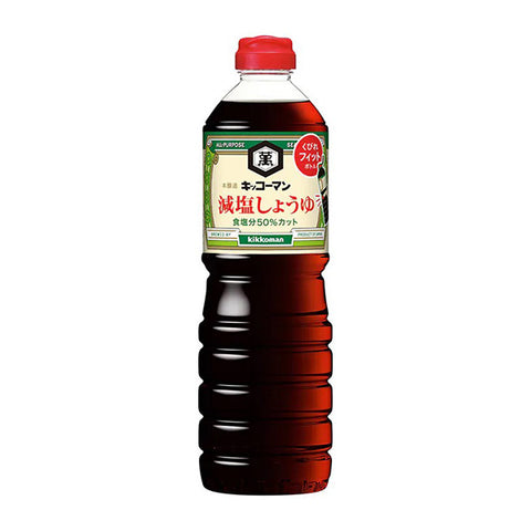 Kikkoman Less Sodium Soy Sauce 1L