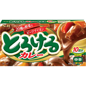 S&B Tasty Curry Mix Medium Hot 180g