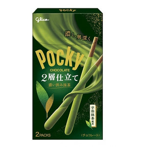 Glico Pocky Matcha Double Layer Flavor 49.4g
