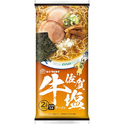 Marutai Nagasaki Saga Gyu Shio Ramen 185g