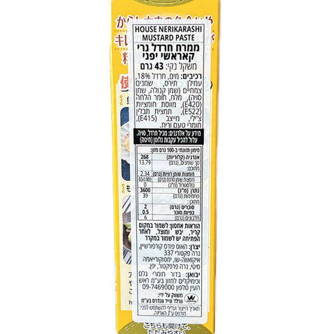 House Mustard Tube 43g