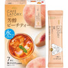 AGF Blendy Cafe Latory Aromatic peach tea 7 Sticks