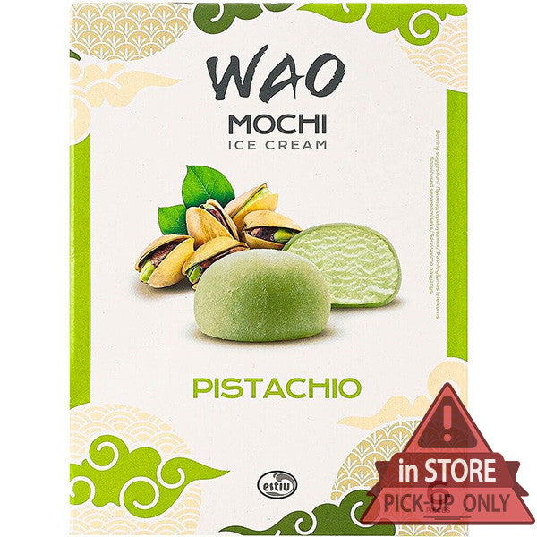 WAO Mochi Ice Cream Pistachio 6 unit