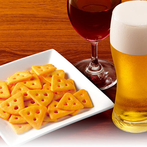 Glico Cheeza Cheddar Cheese Crackers 36g