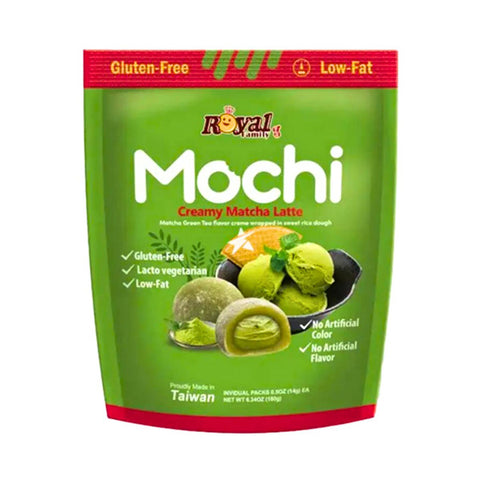 Taiwan Royal Family Mochi Creamy Matcha Latte 12 pieces