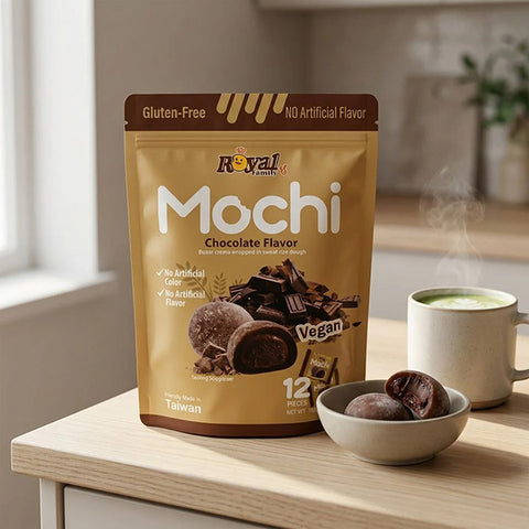Taiwan Royal Family Mochi Chocolate Flavor 12 pieces
