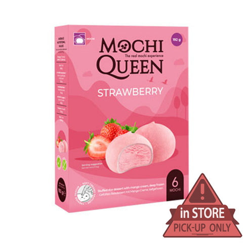 MochiQueen Ice Cream Strawberry 6 unit