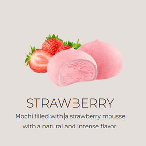 MochiQueen Ice Cream Strawberry 6 unit