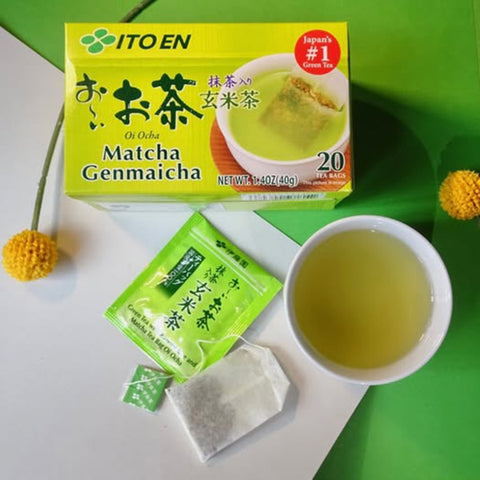 Itoen Matcha Genmaicha Tea Bags