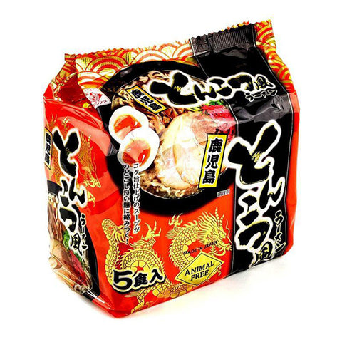 Higashimaru Animal Free Tonkotsu-Fu Kagoshima Ramen 5 packs