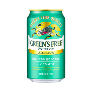 KIRIN Green's Free Alcohol Free Beer 350ml
