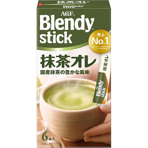 AGF Blendy Stick Matcha Au Lait 6 Sticks