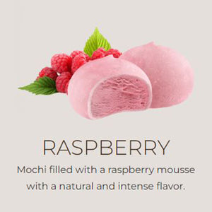 MochiQueen Ice Cream Raspberry 6 unit