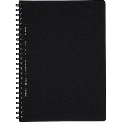 Kokuyo Soft Ring Notebook Business 6mm Graph A5