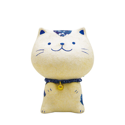Chigiri Washi Happy Cat Blue
