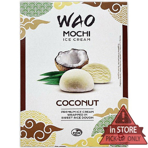 WAO Mochi Ice Cream Coconut 6 unit