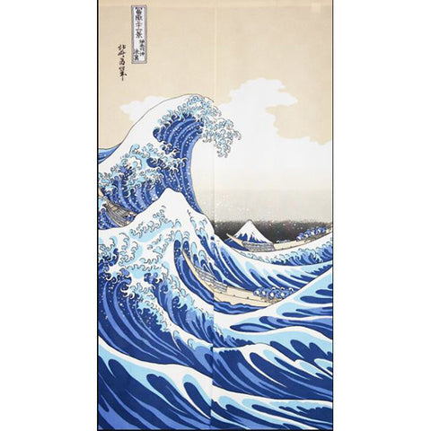 Noren - Hokusai wave