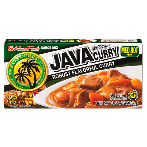 House Java Curry Sauce Mix Medium Hot 185g