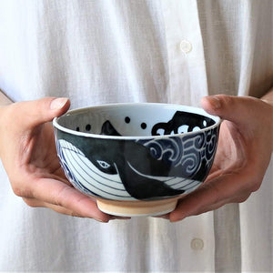 Porcelain Bowl Whale