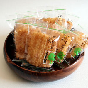 Zao Beika Kurumi Age Fried Rice Crackers 154g