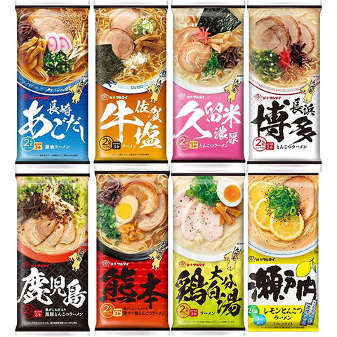 Marutai Ramen Assorted 8 Flavors