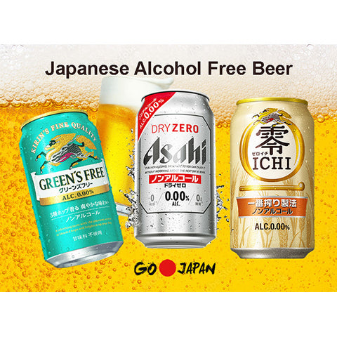 3 Assorted Alcohol Free Beer
