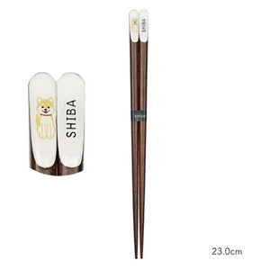 Chopsticks Shiba Dog 23cm