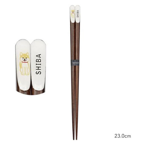 Chopsticks Shiba Dog 23cm