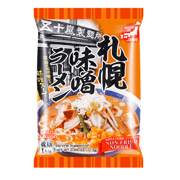 Kitakata Miso flavored Sapposo Ramen 108g