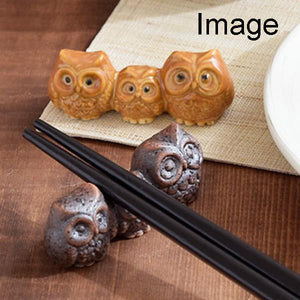Chopsticks Rest - Owls