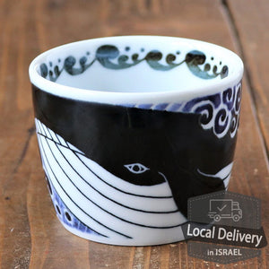 Porcelain Cup Whale