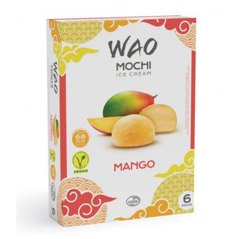 WAO Mochi Ice Cream Mango 6 unit