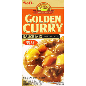 S&B Golden Curry Sauce Mix Mild 92g